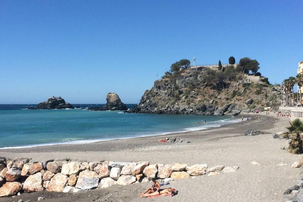 Seaview And Sun All Day Long In Los Pinos, Almunecar, Andalusia Esterno foto